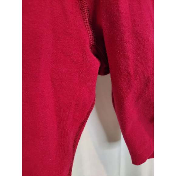 Vintage Champion High Waisted Embroidered Logo Red Bike Shorts Size M 10-12 - Picture 5 of 7